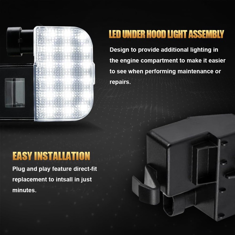 D-Lumina LED Under Hood Light Assembly for Chevy Silverado Express