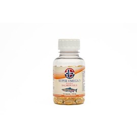 Omega 3 Aceite de Salmón 1000 mg, EPA DHA, 100 Cápsulas