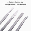 Cuticle Pusher and Cutter Set, Dead Skin Nail Cleaner Tools,