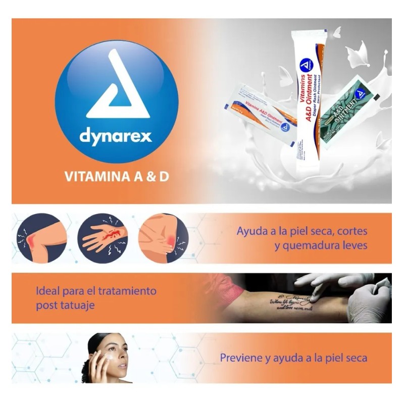 A&d Ointment Vitaminas A D Pomada Dynarex