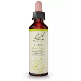 Bach Original Flower Remedy Dropper, 20 ml, (0.7 fl oz.) - Olive