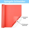 Lya Vinyl Plotter Film Textile, 30.5 x 305 cm, Red
