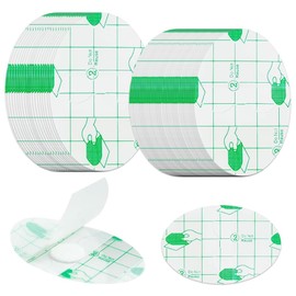 OUDQFCJ 80 Stück Ohrenschutz Schwimmen Kinder Erwachsene Wasserdicht mit Saugfähiger Mitte, Effizient Wasserdicht Ohrstöpsel für Schwimmen und Surfen (Zwei Größen)