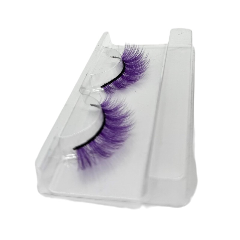 Alluring Synthetick Mink Lashes Reusable Strip False Eyelashes Hand-made Cat-Eye,