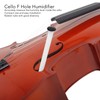 F Hole Humidifier Tube Rubber Cello Humidity Indicator Musical Instrument