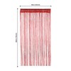 Personalize Pro 200cm x 90cm - Red - Glitter String
