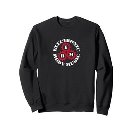 Electronic Body Music EBM Red Gears Sweatshirt