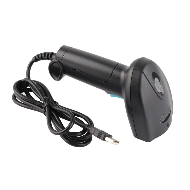 1D Barcode Scanner High Accuracy CCD USB Red Light Handheld