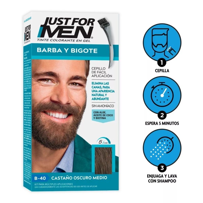 Just For Men Tinte Just For Men Barba Y Bigote
