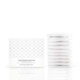 MASKA Esponja aplicadora de maquillaje intensivo COMPANY (10 unidades) | Esponja aplicadora para base líquida, en crema y corrector | Herramientas coreanas para bases | Forma de gota