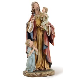 Jesus with Children Renaissance Collection Figure - 10" (4218-2)