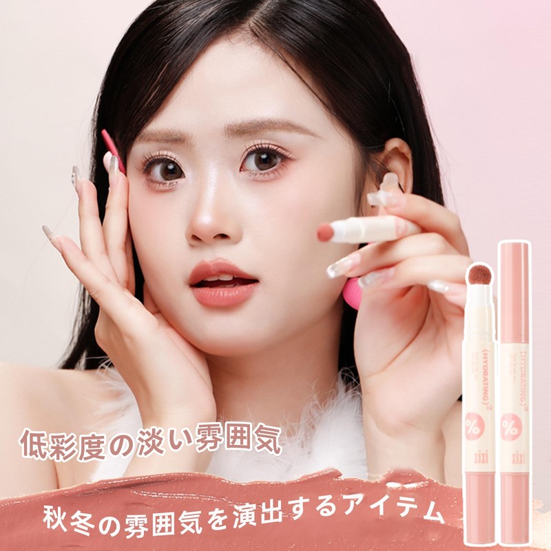 XIXI BOX リップティント 落ちない マット仕上げ ウォータープルーフ 汗にも強い オレンジ ピンク色 5色セット