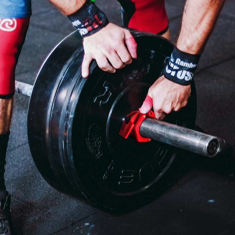 Olympic Barbell Clamps Collars, Heavy Duty Exercise Collars, Quick Release