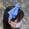 Hiro World Trade Ribbon Headband Denim Collar Headband for Kids