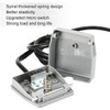 Kiligen 2pcs Instant Foot Switch AC 12V/24V/110V/250V 10A SPDT NO