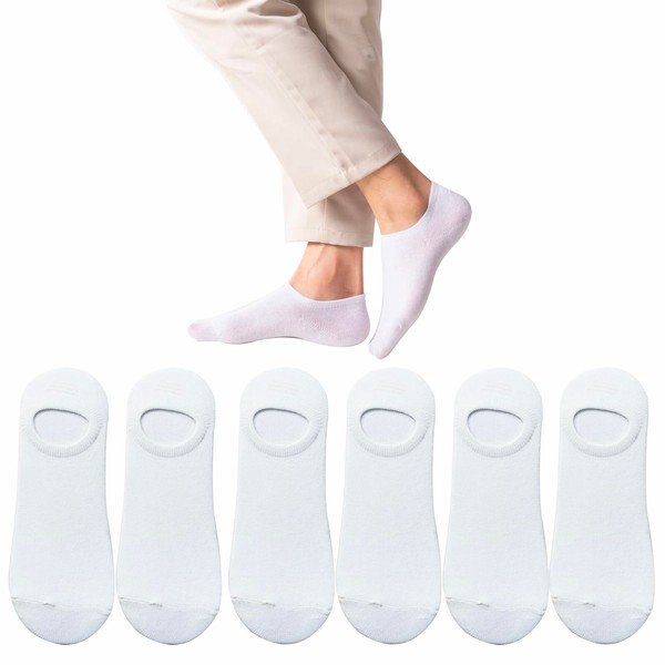 AWOCAN 6PCS No Show Socks Women Low Cut Invisible Soft