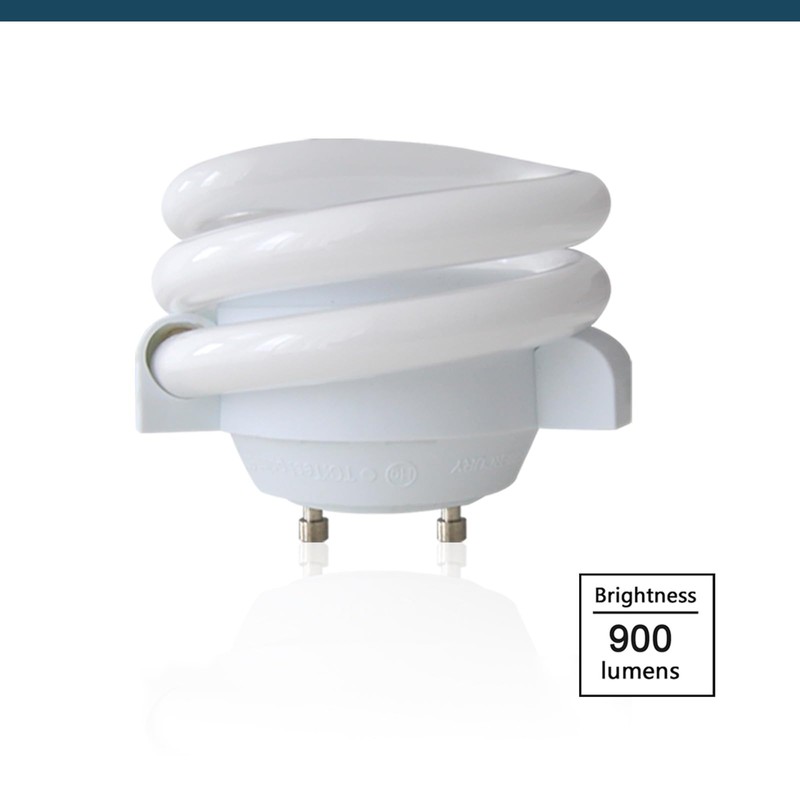 MLS13GUS 13W T3 Spiral 2700K Soft White,GU24 Twist and Lock