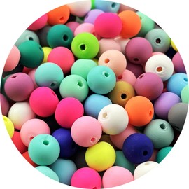 Pinhoollgo 150pcs 8mm Polymer Clay Beads Round Spacer Beads Heishi Vinyl Beads for Making Bracelet Necklace Earring Accessories DIY Handmade Craft(Mix Colors)