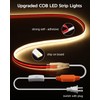 Aclorol 100FT COB Outdoor LED Strip Lights Waterproof 1 Roll