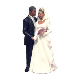 Positive Image Gifts - Figura de novia y novio, 8 pulgadas de altura