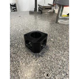 Kuehl Engineering Universal Chevy Water Neck Billet Aluminum Anodized Black