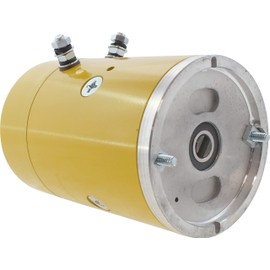 100% New Snow Plow Motor for Meyers E57, E57H, E-60H Two Terminal Insulated 12V Replaces 15829, 15841, 15869, M15841, 11.216.099, AMJ4739, RM00052, M6172, W5692, W5690, W5695, W5981, 74-23-10758
