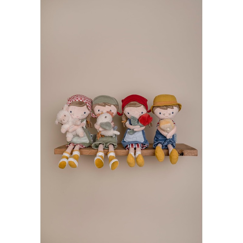 Little Dutch 4563 Rag Doll Cuddly Doll Farmer Jim with