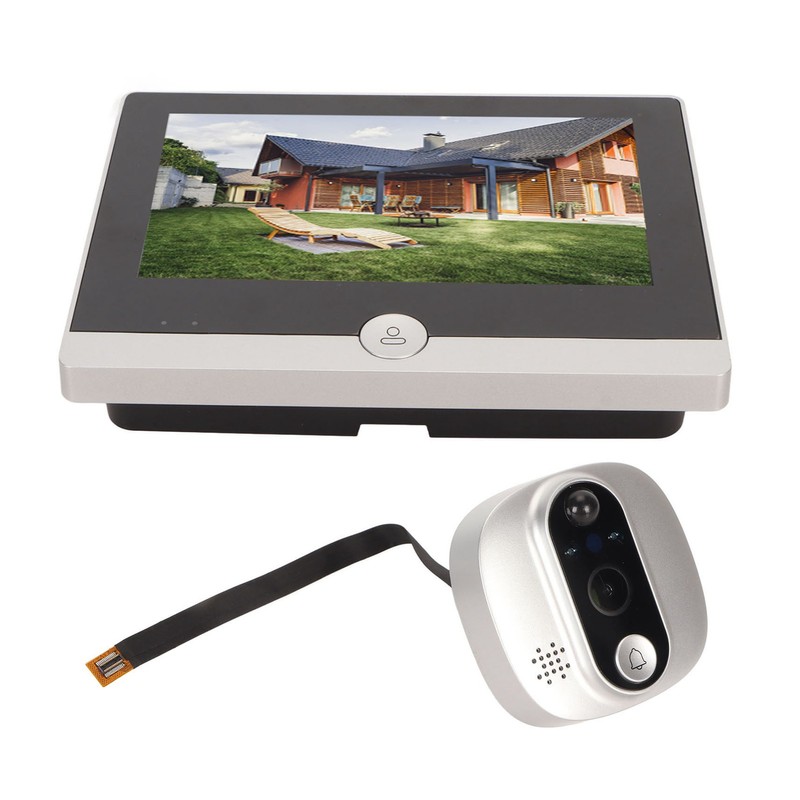 Digital Door Viewer WiFi with 4.3in LCD Display 1080P for