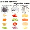 Adjustable Mandoline Slicer for Kitchen,Stainless Steel Vegetable Chopper Veggie Chopper