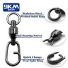 DWLIFE - Rodamiento de bolas de 9 km con anillos