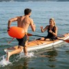 48x29cm Swimming Buoy - Adjustable Waist Belt High Visibility Swim
