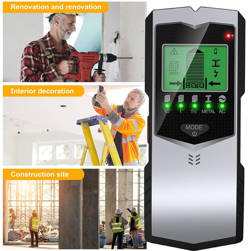 Stud Detector - Stud Sensor Beam Detector - Portable Tools