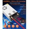 EAGWELL 110V to 12V Converter, Universal SMPS AC to DC