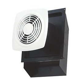 Air King EWF-180 Through the Wall Exhaust Bath Fan with 180-CFM and 6.5-Sones, White Finish