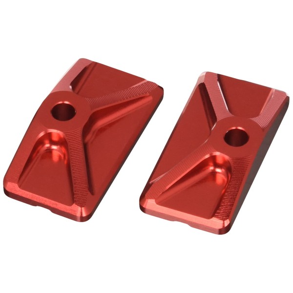 POSH MSX125 Motorcycle Accessories Chain Adjuster for Honda 2013-2015 Grom (GROM) 2013-2015 Red 059174-02