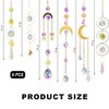 Aililong Sun Catcher Crystal Set of 6 - Rainbow Effect