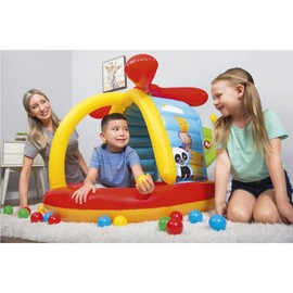 Fisher-Price Helicopter Inflatable Ball Pit, 61" x 40" x 36"
