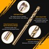 M35 Cobalt Drill Bit Set, 29Pcs High Speed Steel Twist