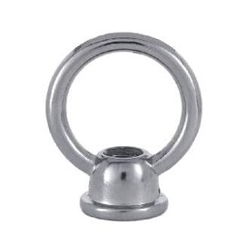 B&P Lamp® 1-1/2 Inch Cast Loop with Satin Nickel Finish