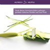 Mastrad elios Julienne Strip Peeler - Stainless Steel Vegetable Peeler