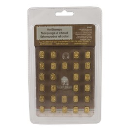 Walnut Hollow Hotstamps Set de Sellos del Alfabeto, Minialfabeto en minúsculas, 1