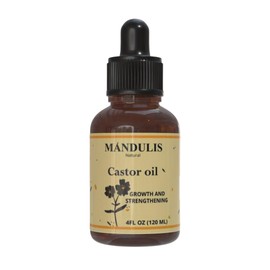 Aceite de Ricino Orgánico 100% Puro y Natural – Prensado en Frío, Sin Hexano, de Alta Calidad Cosmética – Ideal para Fortalecer Cabello, Pestañas, Cejas, Barba y Nutrir la Piel Seca (120 ml)