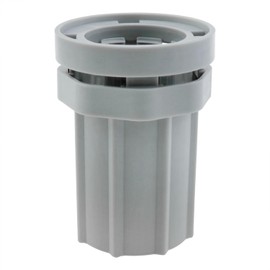 Xhziy 1PCS Faucet Nut Mounting Hole Inner Diameter 1.25Inch Quick Mounting Nuts Quickly Tighten and Release Locking Nut for Connect to Faucet Rod from Below Counter (Gray)