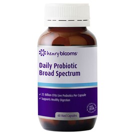 Henry Blooms Adult Probiotic Broad Spectrum 60 Capsules