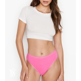 Victoria's Secret Women's Cotton Brief Underwear, Full Coverage Panties for Women, Solids Mix (S)