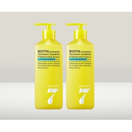 Head Spa 7 Biotin Hair Loss Relief Scalp Care Sham Tree Shampoo 740g x 2 / 헤드스파7 비오틴 탈모완화 두피케어 샴트리 샴푸 740g x 2개