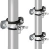 Metal Squirrel Baffle Bracket for Bird Feeder Pole, Heavy Duty