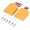 Battery Adapter Dock Power Mount Connector with 14 Gauge Wire