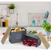Xbopetda Potato Onion Storage Box, Food Container Sets, Storage Canisters