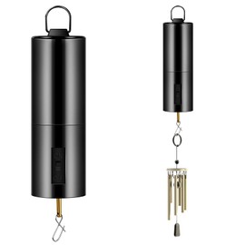 3 Pieces Hanging Black Rotating Motor Wind Spinner Motor Mobile Battery Operated Motor Multi-Purposes Rotatable Hook for Garden Decoration Accessory Supplies